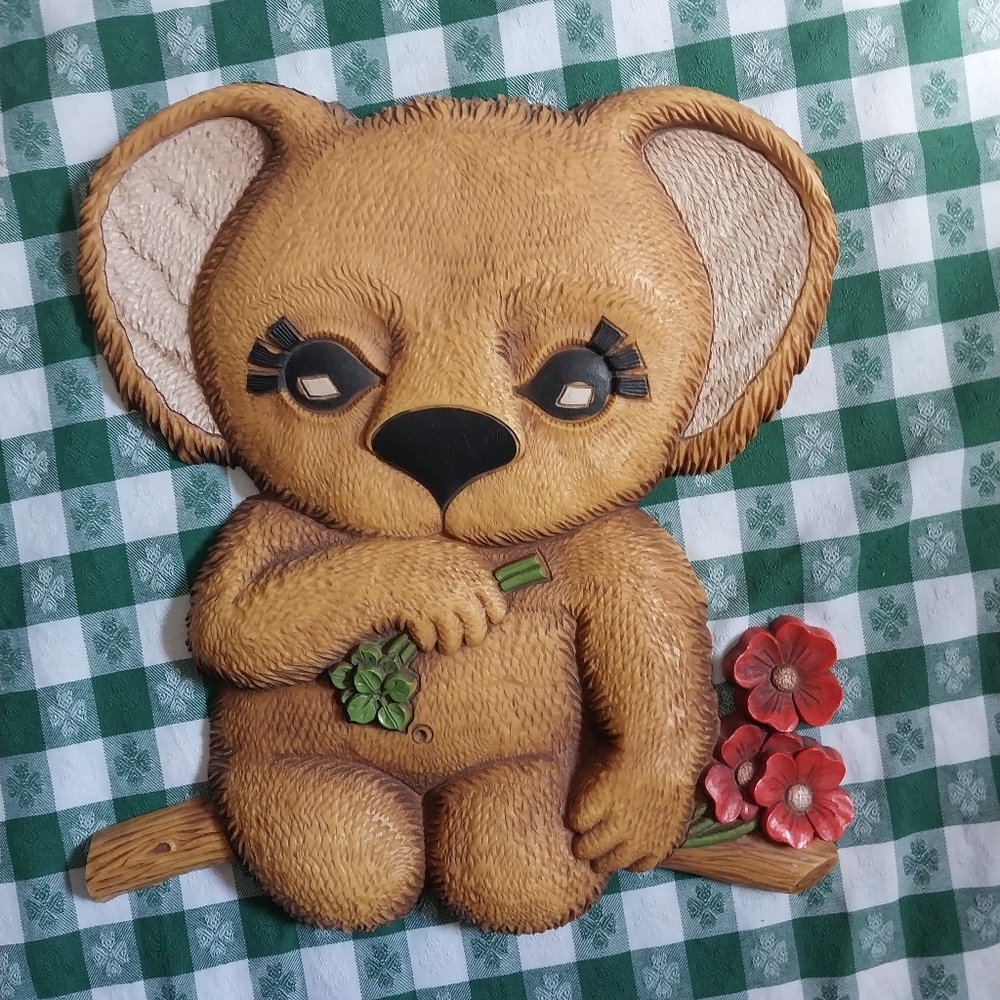 1970's Koala Wall Hanging